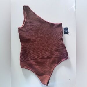 Abercrombie one shoulder bodysuit